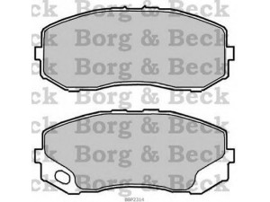 BORG & BECK BBP2314 stabdžių trinkelių rinkinys, diskinis stabdys 
 Techninės priežiūros dalys -> Papildomas remontas
MK528944, MK528946, MK529909