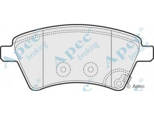 APEC braking PAD1590 stabdžių trinkelių rinkinys, diskinis stabdys 
 Techninės priežiūros dalys -> Papildomas remontas
71742853, 5581079J00, 5581079J00000