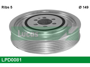 LUCAS ENGINE DRIVE LPD0081 skriemulys, alkūninis velenas 
 Diržinė pavara -> Dirželio skriemulys
46472876, 7787889, 46472876, 7787889