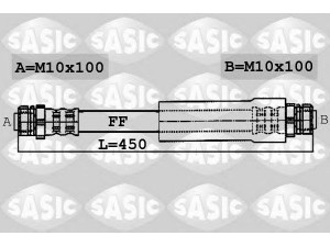 SASIC 6606118 stabdžių žarnelė 
 Stabdžių sistema -> Stabdžių žarnelės
2K3611775D, 2K3611775E, 2K3611775F