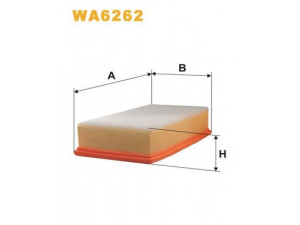 WIX FILTERS WA6262 oro filtras 
 Filtrai -> Oro filtras
1444PY, 1444T7, 1444T8, 9463624880