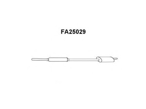 VENEPORTE FA25029 priekinis duslintuvas 
 Išmetimo sistema -> Duslintuvas
4426048