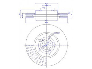 CAR 142.771 stabdžių diskas 
 Dviratė transporto priemonės -> Stabdžių sistema -> Stabdžių diskai / priedai
43512-05020, 43512-20500