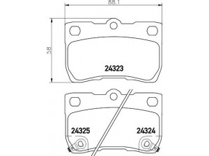 HELLA 8DB 355 006-971 stabdžių trinkelių rinkinys, diskinis stabdys 
 Techninės priežiūros dalys -> Papildomas remontas
0446622190, 0446630240, 0446653010