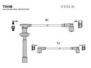 TESLA T999B uždegimo laido komplektas 
 Kibirkšties / kaitinamasis uždegimas -> Uždegimo laidai/jungtys
22440-70J25, 22440-89J25, 22450-70J26