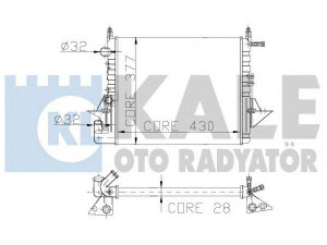 KALE OTO RADYATÖR 137500 radiatorius, variklio aušinimas 
 Aušinimo sistema -> Radiatorius/alyvos aušintuvas -> Radiatorius/dalys
77 01 045 211, 77 01 499 801, 7701042436