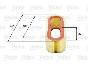 VALEO 585643 oro filtras 
 Filtrai -> Oro filtras
333, 50020031, 5020031, 6143136