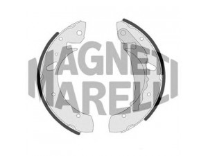 MAGNETI MARELLI 360219198335 stabdžių trinkelė 
 Stabdžių sistema -> Būgninis stabdys -> Stabdžių įdėklas/ trinkelė
0449505020, 449505020