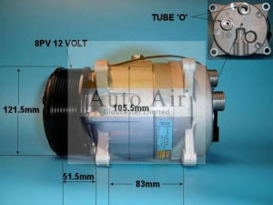 AUTO AIR GLOUCESTER 14-0409 kompresorius, oro kondicionierius 
 Oro kondicionavimas -> Kompresorius/dalys
1135253, 1135261, 6453V7, 6453X7