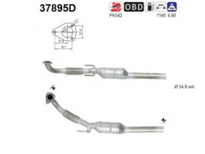 AS 37895D katalizatoriaus keitiklis 
 Išmetimo sistema -> Katalizatoriaus keitiklis
1J0253057X, 1J0253057X, 1J0253057X