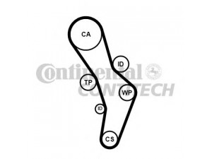 CONTITECH CT1056K1 paskirstymo diržo komplektas 
 Techninės priežiūros dalys -> Papildomas remontas
06F198119, 06F198119