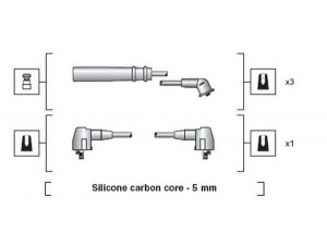 MAGNETI MARELLI 941318111193 uždegimo laido komplektas 
 Kibirkšties / kaitinamasis uždegimas -> Uždegimo laidai/jungtys