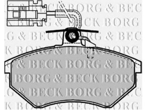 BORG & BECK BBP1127 stabdžių trinkelių rinkinys, diskinis stabdys 
 Techninės priežiūros dalys -> Papildomas remontas
853698151A, 853698151E, 853698151A