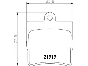 HELLA 8DB 355 008-961 stabdžių trinkelių rinkinys, diskinis stabdys 
 Techninės priežiūros dalys -> Papildomas remontas
5126300AA, 5139902AA, 0024207120