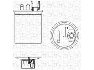MAGNETI MARELLI 213908547000 kuro filtras 
 Techninės priežiūros dalys -> Papildomas remontas
1H0-127-401-E