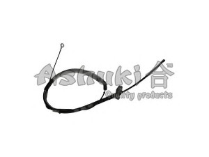 ASHUKI HRK12950 trosas, stovėjimo stabdys 
 Stabdžių sistema -> Valdymo svirtys/trosai
46420-25400