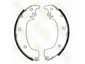 Brake ENGINEERING SH1154 stabdžių trinkelių komplektas 
 Techninės priežiūros dalys -> Papildomas remontas
4401408, 9109408, 7701201530, 7701202205