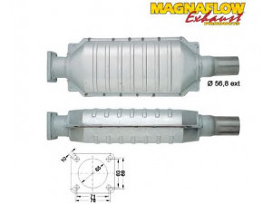 MAGNAFLOW 84006 katalizatoriaus keitiklis
5083052AA, 8952003725, E0015634