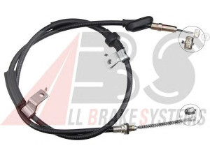 A.B.S. K14003 trosas, stovėjimo stabdys 
 Stabdžių sistema -> Valdymo svirtys/trosai
SPB000560