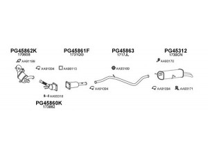 VENEPORTE 450671 išmetimo sistema 
 Išmetimo sistema -> Išmetimo sistema, visa
