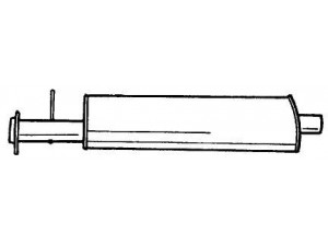 AKS DASIS SG32403 vidurinis duslintuvas