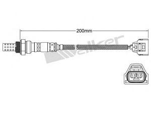 WALKER PRODUCTS 250-22089 lambda jutiklis
89465B1010
