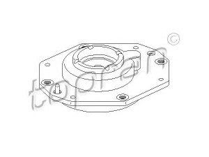 TOPRAN 721 810 pakabos statramsčio atraminis guolis 
 Ašies montavimas/vairavimo mechanizmas/ratai -> Montavimas, pakabos statramstis
5038 93, 5038 93