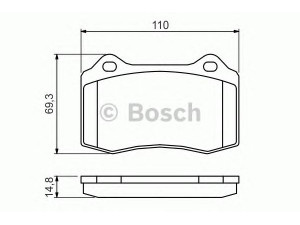 BOSCH 0 986 494 393 stabdžių trinkelių rinkinys, diskinis stabdys 
 Techninės priežiūros dalys -> Papildomas remontas
4254 C6, 1230725, C2C8361, JLM21282