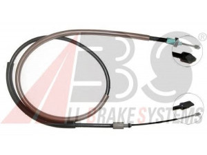 A.B.S. K16707 trosas, stovėjimo stabdys 
 Stabdžių sistema -> Valdymo svirtys/trosai
4745.P5, 9633826680