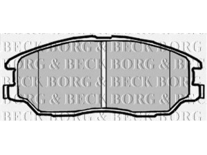 BORG & BECK BBP1912 stabdžių trinkelių rinkinys, diskinis stabdys 
 Techninės priežiūros dalys -> Papildomas remontas
4813021A00, 4813021A01, 481321110