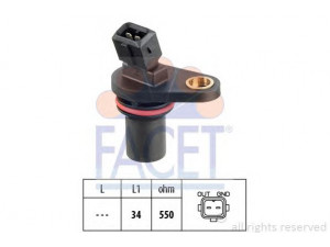 FACET 9.0043 jutiklis, skirstomojo veleno padėtis 
 Elektros įranga -> Jutikliai
6 602 999, 6 859 706, 7 033 372