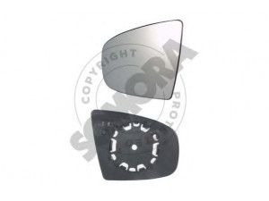 SOMORA 043256G veidrodėlio stiklas, išorinis veidrodėlis 
 Kėbulas -> Keleivių kabina -> Veidrodėlis