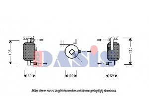 AKS DASIS 803400N džiovintuvas, oro kondicionierius 
 Oro kondicionavimas -> Džiovintuvas
6455W1