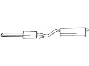 AKS DASIS SG40463 vidurinis duslintuvas