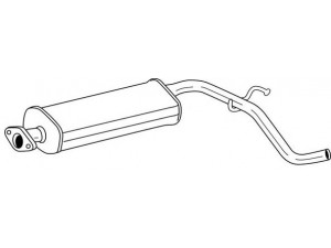 AKS DASIS SG13401 vidurinis duslintuvas
