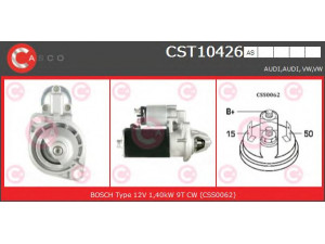CASCO CST10426AS starteris 
 Elektros įranga -> Starterio sistema -> Starteris
M001T50071, M1T50071, 034911023