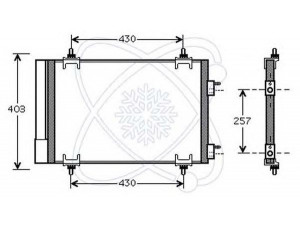 ELECTRO AUTO 30C0056 kondensatorius, oro kondicionierius 
 Oro kondicionavimas -> Kondensatorius
6455CY, 9650545980, 9650631680