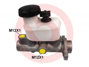 BREMBO M 56 034 pagrindinis cilindras, stabdžiai 
 Stabdžių sistema -> Pagrindinis stabdžių cilindras
460104U220, 0204021760, 0204055176