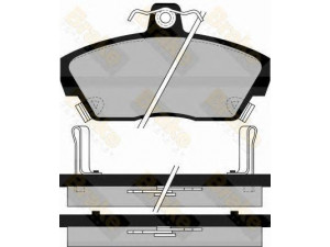Brake ENGINEERING PA538 stabdžių trinkelių rinkinys, diskinis stabdys 
 Techninės priežiūros dalys -> Papildomas remontas
GBP90314, GBP90326AF, GBP90328