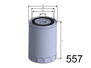 MISFAT Z631 alyvos filtras
1520843G00, 1520865001, 1520865002