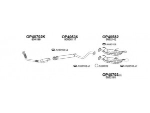 VENEPORTE 770024 išmetimo sistema 
 Išmetimo sistema -> Išmetimo sistema, visa