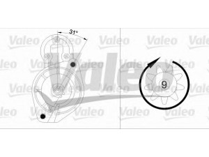 VALEO 436003 starteris 
 Elektros įranga -> Starterio sistema -> Starteris
069911023G, 069911023GX, 69911023G