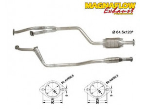 MAGNAFLOW 85054D katalizatoriaus keitiklis 
 Išmetimo sistema -> Katalizatoriaus keitiklis
1244902420
