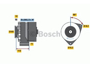 BOSCH 0 986 037 880 kintamosios srovės generatorius 
 Elektros įranga -> Kint. sr. generatorius/dalys -> Kintamosios srovės generatorius
3515042, 3544625, 5003695, 5003806