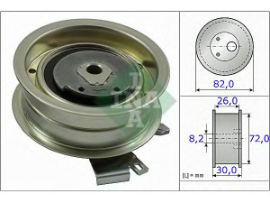 INA 531 0203 20 įtempiklio skriemulys, paskirstymo diržas 
 Techninės priežiūros dalys -> Papildomas remontas
06A 109 479, 06A 109 479 A, 06A 109 479 B