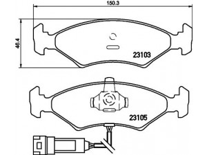 HELLA PAGID 8DB 355 010-301 stabdžių trinkelių rinkinys, diskinis stabdys 
 Techninės priežiūros dalys -> Papildomas remontas
1613128, 5015920, 5018195, 5018900