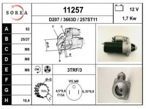 EAI 11257 starteris