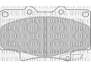 BORG & BECK BBP1442 stabdžių trinkelių rinkinys, diskinis stabdys 
 Techninės priežiūros dalys -> Papildomas remontas
04465-YZZAL, 0446560020, 04465YZZAL