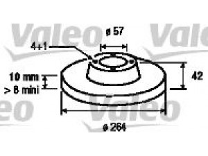 VALEO 186855 stabdžių diskas 
 Dviratė transporto priemonės -> Stabdžių sistema -> Stabdžių diskai / priedai
569116, 93176548