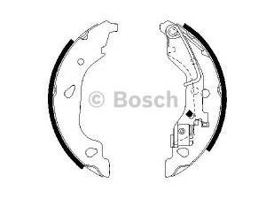 BOSCH 0 986 487 596 stabdžių trinkelių komplektas 
 Techninės priežiūros dalys -> Papildomas remontas
77362296, 9948373, 77362296, 9948373